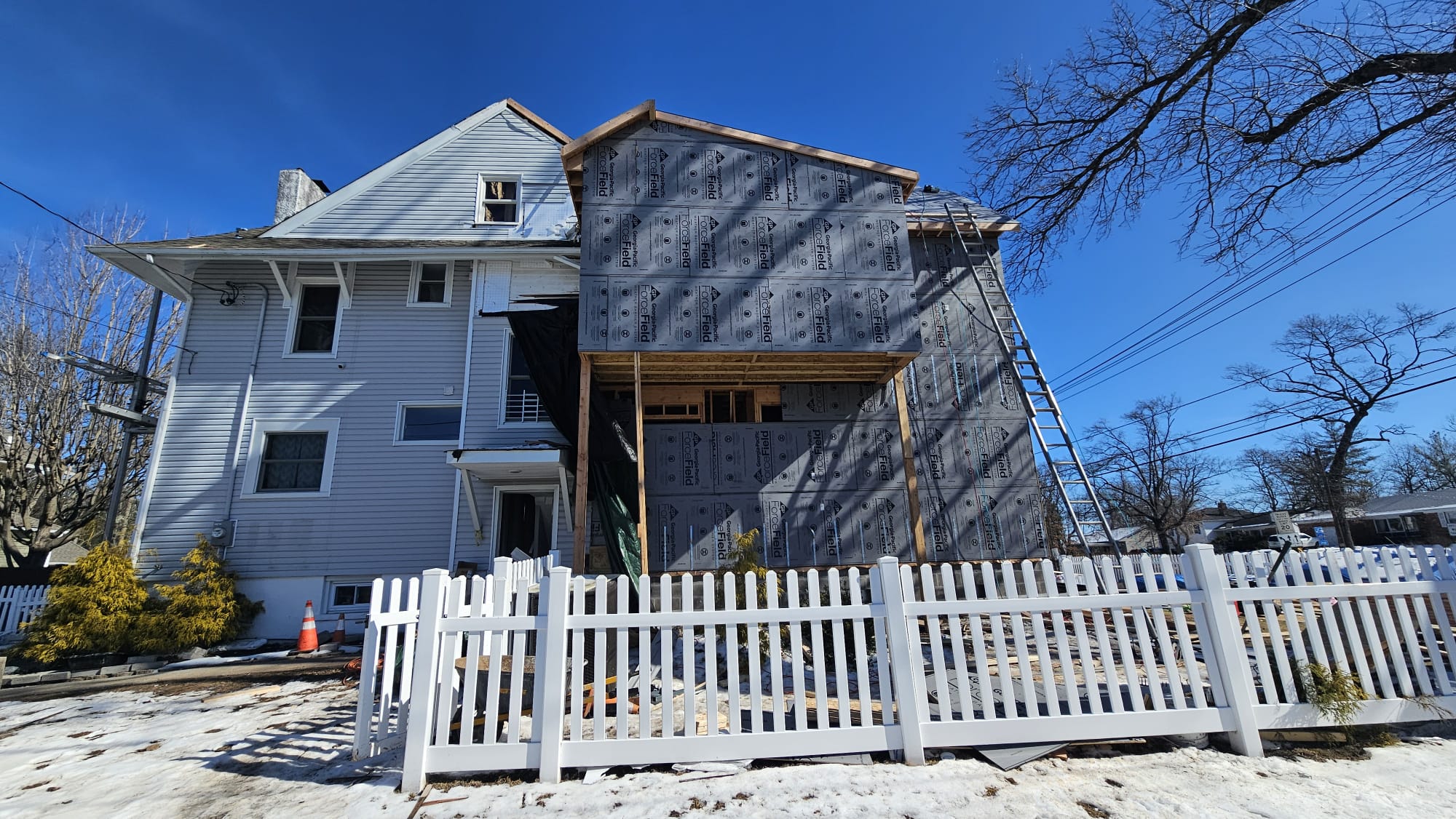 West Orange exterior before renovation view 4